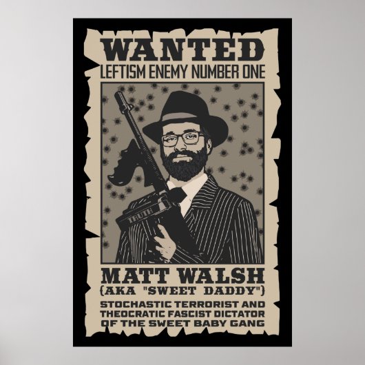 Sweet Baby Gang Poster - Matt Walsh - SBG4LIFE (Voorkant)