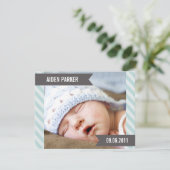 SWEET BABY | GEBOORTEAANKONDIGINGEN AANKONDIGING (Staand voorkant)