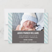 SWEET BABY | GEBOORTEAANKONDIGINGEN AANKONDIGING (Achterkant)