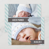 SWEET BABY | GEBOORTEAANKONDIGINGEN AANKONDIGING (Voorkant / Achterkant)