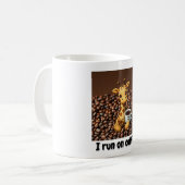 Sweet Baby Giraffe Coffee Mok (Voorkant links)