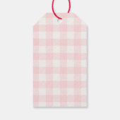 Sweet Baby Girl Baby shower Cadeaulabel (Achterkant)