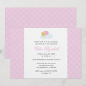 Sweet Baby Girl Baptisme Kaart (Voorkant / Achterkant)