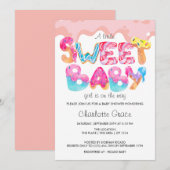 Sweet Baby Girl is onderweg Kaart (Voorkant / Achterkant)