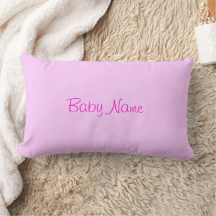 Sweet Baby Girl Omkeerbaar Kussen - PERSONALISEREN