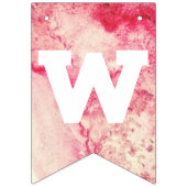 Sweet Baby Girl Pink Baby shower Birthday Banner (Tweede vlag)