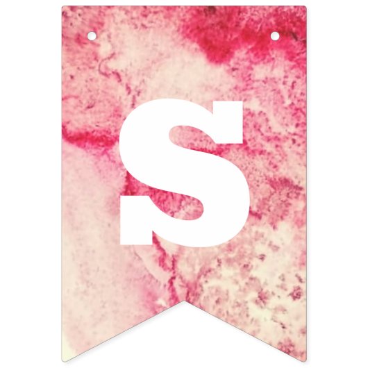 Sweet Baby Girl Pink Baby shower Birthday Banner (Eerste vlag)