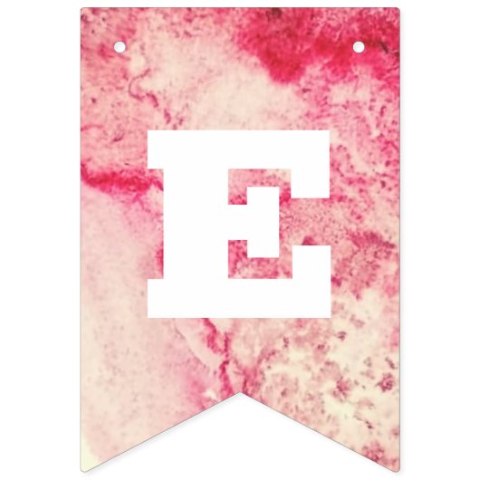 Sweet Baby Girl Pink Baby shower Birthday Banner (Derde vlag)