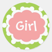 Sweet Baby Gril Sticker (Voorkant)