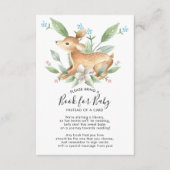 Sweet Baby Herten Boek voor Baby Kaart (Voorkant)