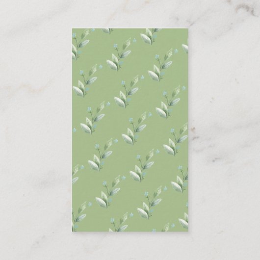 Sweet Baby Herten Luier Raffle Ticket Informatiekaartje (Achterkant)