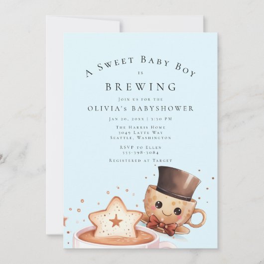 Sweet Baby is a Brewing Kaart (Voorkant)