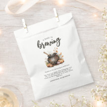Sweet Baby Is Brewing Halloween Baby Shower