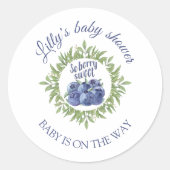 Sweet baby is onderweg naar de stickers van het ba (Voorkant)