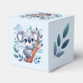 Sweet Baby Koala - Favor Boxes Bedankdoosjes (Achterkant)