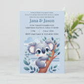 Sweet Baby Koala  Kaart (Staand voorkant)