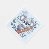 Sweet Baby Koala - Luncheon Napkin Servet (Hoek)