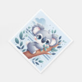 Sweet Baby Koala - Napkin Servet (Hoek)