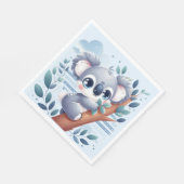 Sweet Baby Koala - Napkin Servet (Hoek)