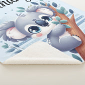 Sweet Baby Koala - Sherpa Blanket Sherpa Deken (3/4)