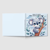 Sweet Baby Koala - Shower Guest Book Gastenboek (Volledig)