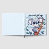 Sweet Baby Koala - Shower Guest Book Gastenboek (Volledig)