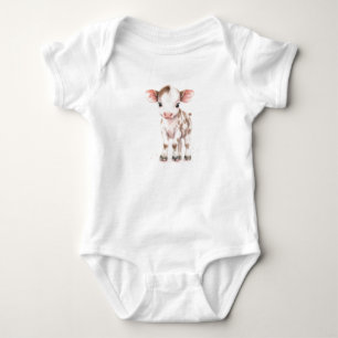 Sweet Baby Koe Calf, Baby shower Romper