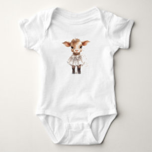 Sweet Baby Koe Kalf in een jurk