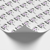 Sweet baby koe kinderen cadeaupapier (Hoek)