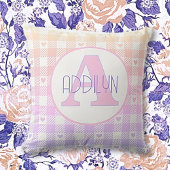 Sweet baby meisje Custom kussen