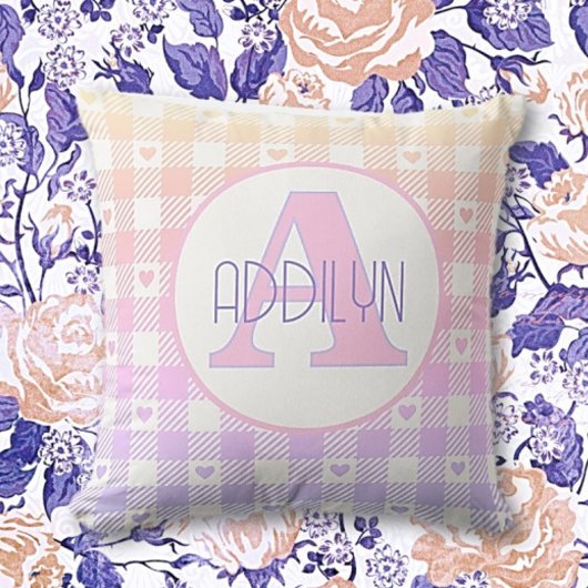 Sweet baby meisje Custom kussen