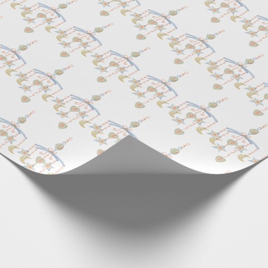 Sweet Baby Mobile Cadeaupapier (Hoek)