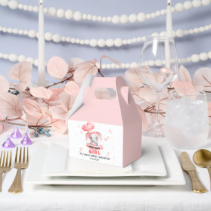 Sweet Baby Olifant Baby shower Bedankdoosjes