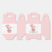 Sweet Baby Olifant Baby shower Bedankdoosjes (Ongevouwen)
