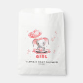 Sweet Baby Olifant Baby shower Bedankzakje (Voorkant)