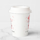 Sweet Baby Olifant Baby shower Papieren Bekers (Rechts)