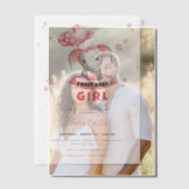 Sweet Baby Olifant Baby shower Vellum Uitnodigingen (Offset (Koppel))