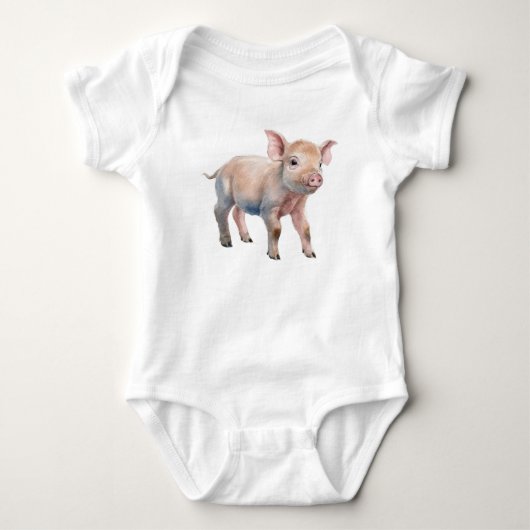 Sweet Baby Piglet Romper (Voorkant)