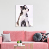 Sweet Baby Puppy Canvas Afdruk (Insitu (Woonkamer))