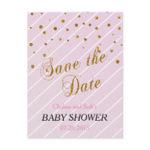 Sweet Baby Roze en goudConfetti