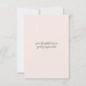 Sweet Baby Shark Bedankkaart (Achterkant)