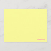 Sweet Baby shower Advice Kaarten (Achterkant)