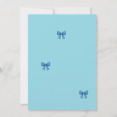 Sweet Baby Shower Invitation | Cute Bear Theme Kaart (Achterkant)