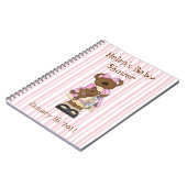 Sweet Baby shower notebook Notitieboek (Linkerzijde)