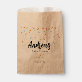 Sweet Baby Sprinkle Bedankzakje