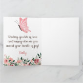 Sweet Baby Wishes Expecting Mom Zwangerschap Gefel Kaart (Binnen)