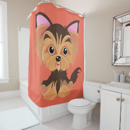 Sweet Baby Yorkie Douchegordijn