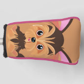 Sweet Baby Yorkie Golfheadcover (Voorkant)