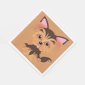 Sweet Baby Yorkie Servet (Hoek)
