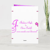 Sweet Baby's Birthday Kaart (Achterkant)